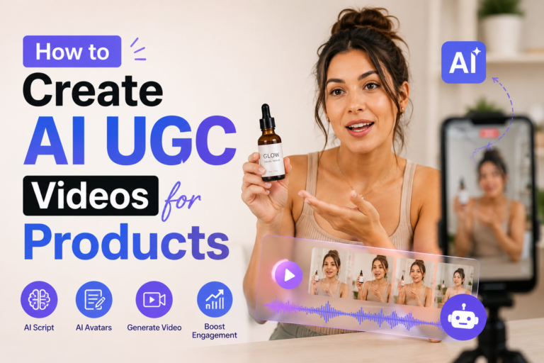 How to Create AI UGC Videos for Products