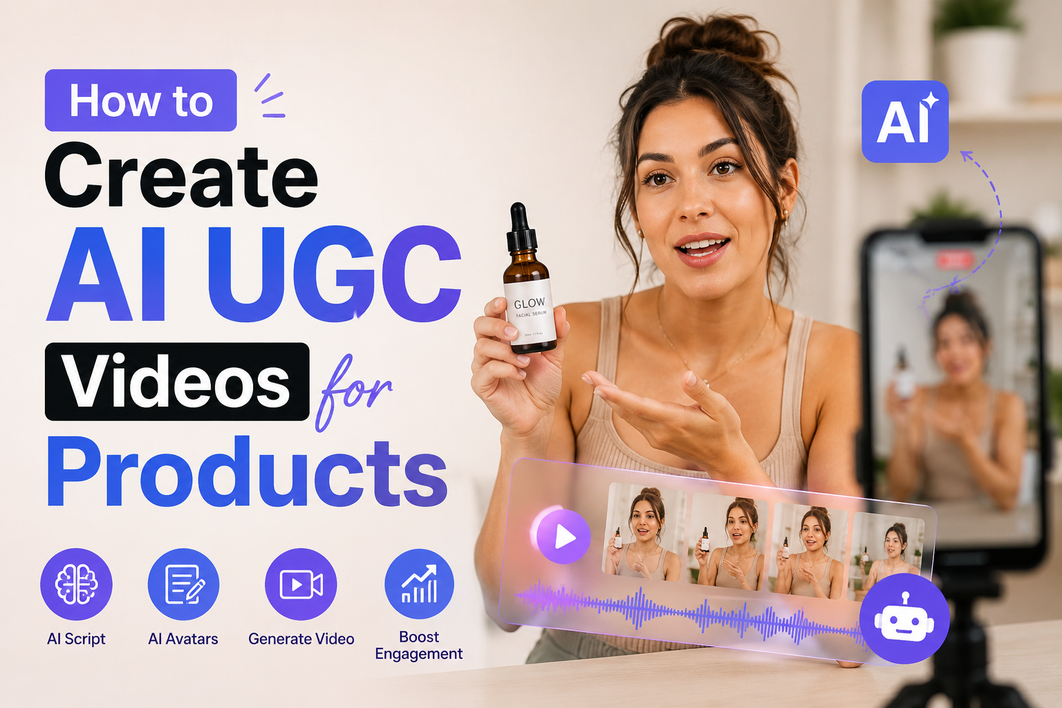 How to Create AI UGC Videos for Products