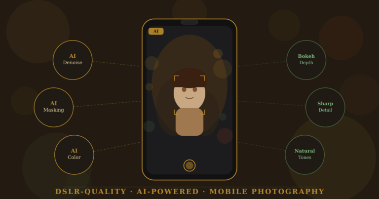 How to Make DSLR-Like Photos Using AI on Mobile